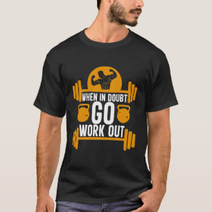 T-shirt Entraînement en salle de sport exercice construc