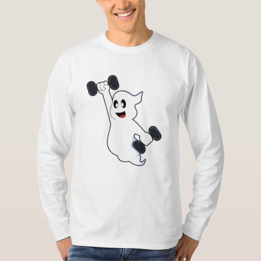 T-shirt Entraînement Ghost at Strength avec Dumbbells (Devant)