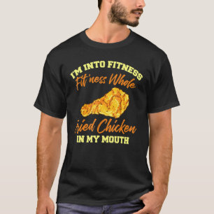 T-shirt Entraînement Je Suis Dans La Forme Poulet Frit Dan