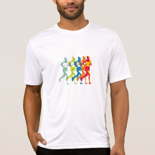 T-shirt entraînement marathon, course