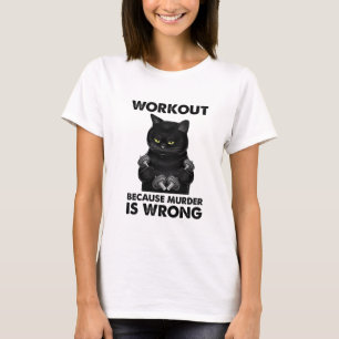 T-shirt Entraînement Parce Que Le Meurtre Est Mauvais Cha