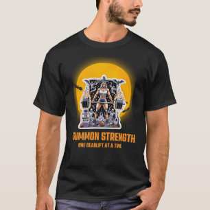 T-shirt Entraînements de cuisine : Résumer la force, un so