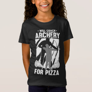 T-Shirt Entraînera Le Tir À L'Arc Pour La Pizza - Concours