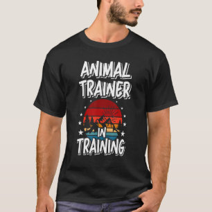 T-shirt Entraîneur Animal En Formation Future Entraîneur A