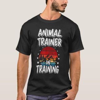 T-shirt Entraîneur Animal En Formation Future Entraîneur A