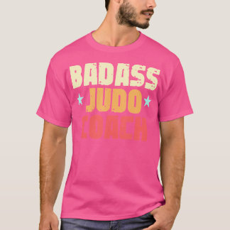 T-shirt Entraîneur Badass Judo