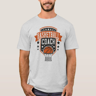 T-shirt entraîneur de basket-ball