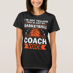 T-shirt Entraîneur De Basket-Ball cool Pour Hommes Équipe