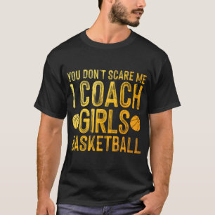 T-shirt Entraîneur de basket-ball drôle Art Hommes Entraîn