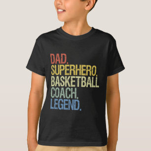 T-shirt Entraîneur de basket papa