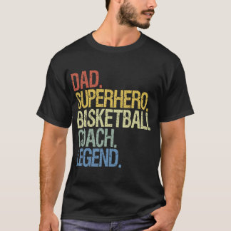 T-shirt Entraîneur de basket papa
