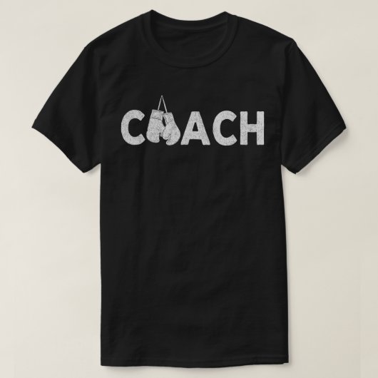 T-shirt Entraîneur de boxe anglaise (Design devant)