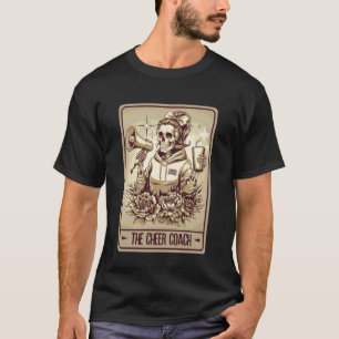 T-shirt Entraîneur de Cheer Cartomancie Tarot Coach de Che