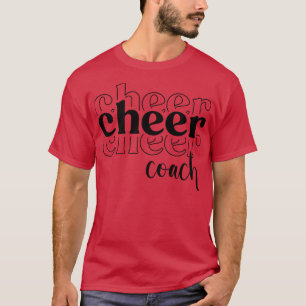T-shirt Entraîneur de Cheer Cheerleading Cheerleader 1