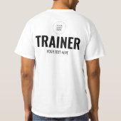 T-shirt Entraîneur de conditionnement physique Personal Tr (Dos)