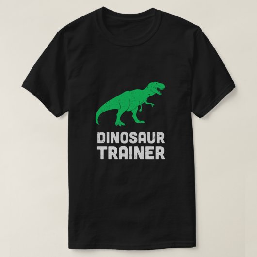 T-shirt Entraîneur De Dinosaure Costume D'Halloween Pour A (Design devant)