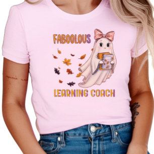 T-shirt Entraîneur de Faboolous apprentissage Halloween fa