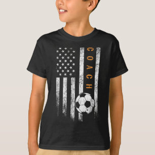 T-shirt Entraîneur de football américain Design américain
