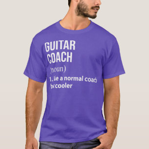 T-shirt Entraîneur de guitare comme un entraîneur normal m
