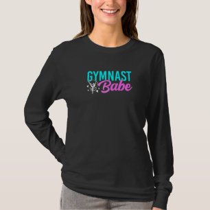 T-shirt Entraîneur de Gymnastique Babe Coach de Gymnastiqu