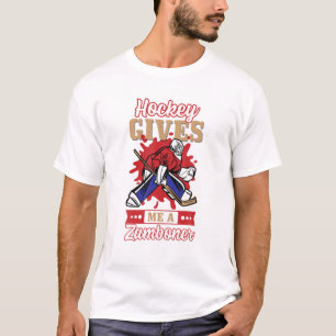 T-shirt Entraîneur de hockey sur glace Joueur de hockey s