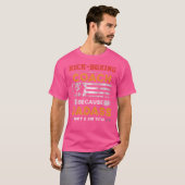 T-shirt Entraîneur De Kickboxing Pour Hommes Badass Kickbo (Devant entier)