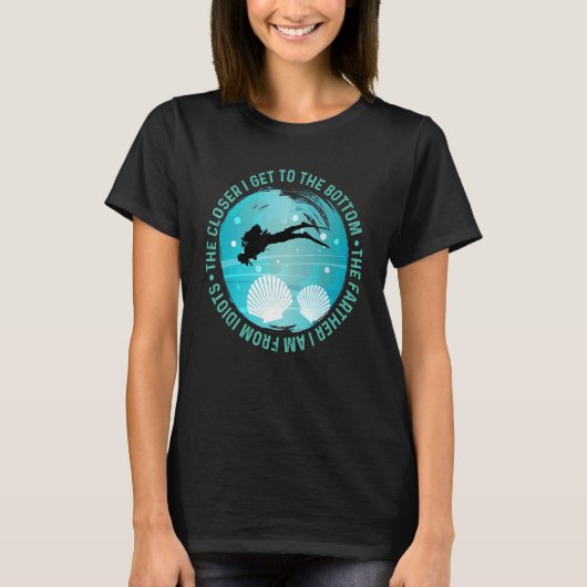 T-shirt Entraîneur de plongée de plongée de plongée entraî (Devant)