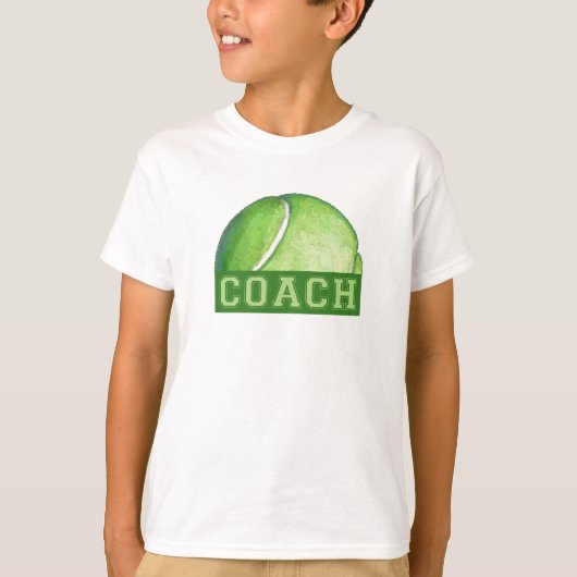 T-shirt Entraîneur de tennis (Devant)