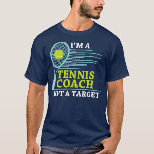 T-shirt Entraîneur De Tennis À Im Un Entraîneur De Tennis 