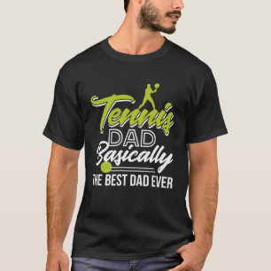 T-shirt Entraîneur de tennis du Net Athlètes
