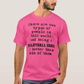 T-shirt Entraîneur De Volley-ball Drôle Pour