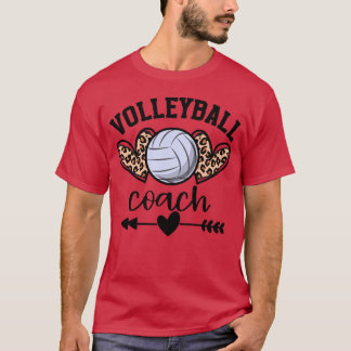 T-shirt Entraîneur de volley-ball Entraîneur de volley-bal