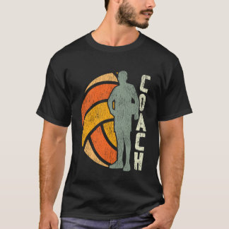 T-shirt Entraîneur d'équipe de joueur de volley-ball Rétro