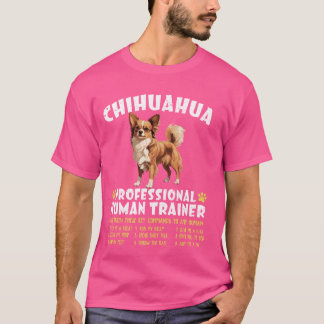 T-shirt Entraîneur professionnel de longue date du Chihuah