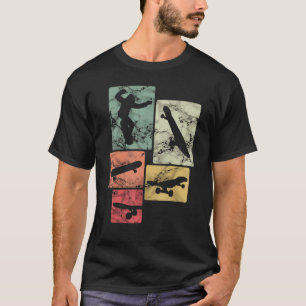 T-shirt Entraîneur Skateboard Sk8 Vie Patinage Amateurs ex