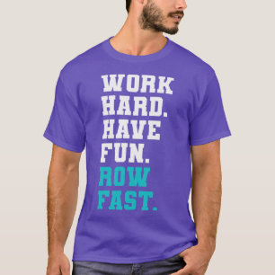 T-shirt Entraîneurs d'aviron Port de bord Coxswswing Trava