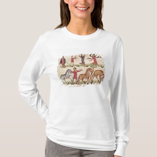 T-shirt Entraîneurs de cheval (Devant)