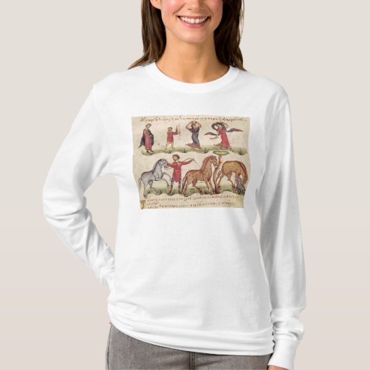 T-shirt Entraîneurs de cheval (Devant)