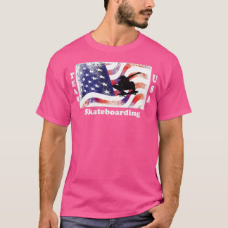 T-shirt Entraîneurs de skateboard Athlètes pour Skaters Bo