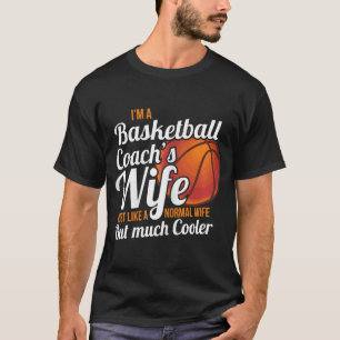 T-shirt Entraîneuse de basket-ball femme