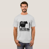 T-shirt Entraînez votre esprit calme dans chaque situation (Devant entier)