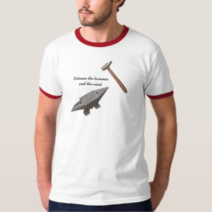 T-shirt Entre le marteau et l'enclume