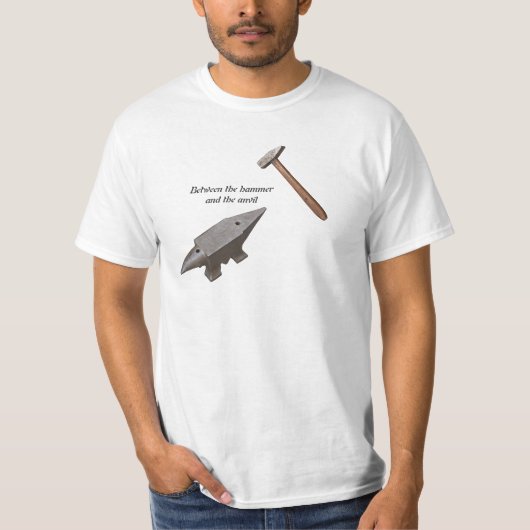 T-shirt Entre le marteau et l'enclume (Devant)