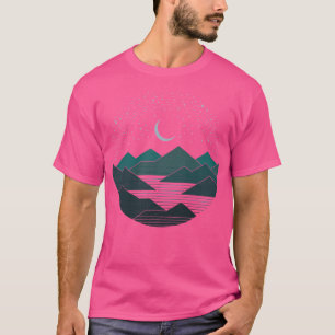 T-shirt Entre Montagnes Et Étoiles
