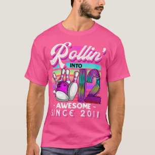 T-shirt Entrée dans 12 Incroyables 2011 Quilles 12e Annive