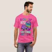 T-shirt Entrée dans 8 Incroyable 2014 Roller Skating 8e An (Devant entier)