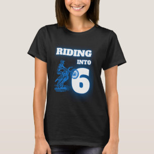 T-shirt Entrée dans la 6ème fête d'anniversaire de moto to