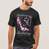 T-shirt Entrée Dans Mon 50E Anniversaire Comme Un Patron 5 (Devant)