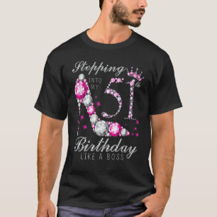 T-shirt Entrée Dans Mon 51E Anniversaire Comme Un Patron 5