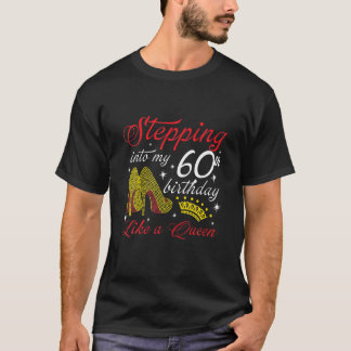 T-shirt Entrée Dans Mon 60E Anniversaire Comme Un Boss 60E